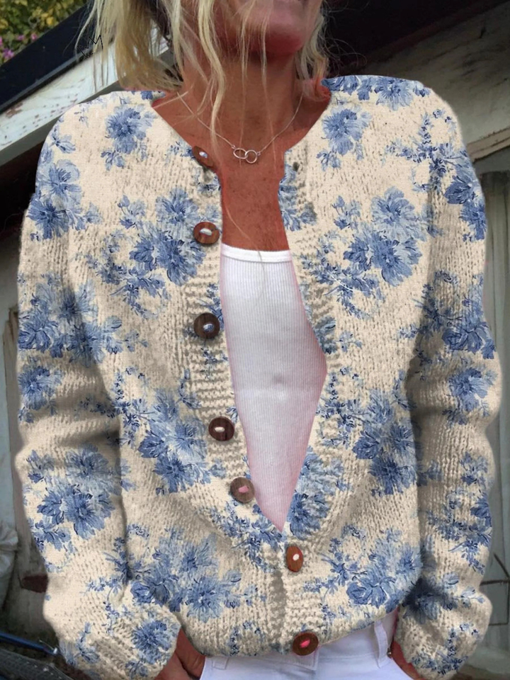 Daysie Vintage Gebreide Cardigan Trui