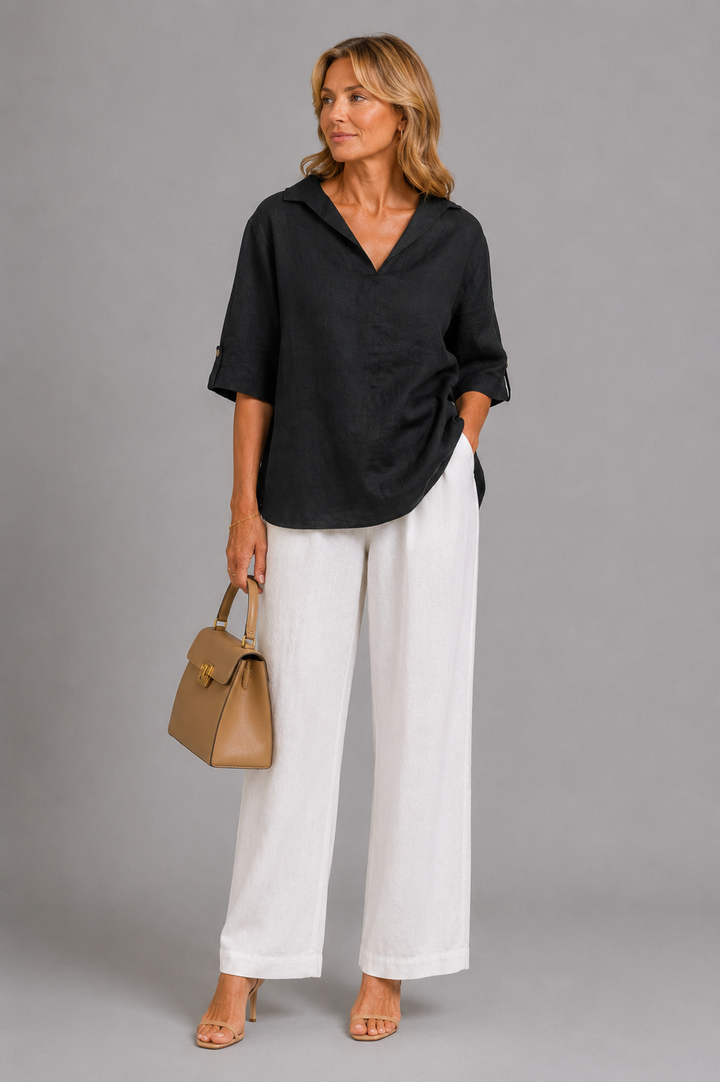Soft Linen Blouse