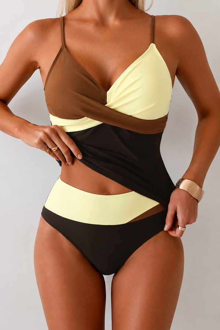 Solea Colorblock Tankini