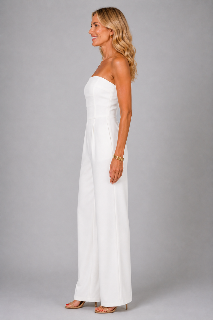 Elise Satin Jumpsuit
