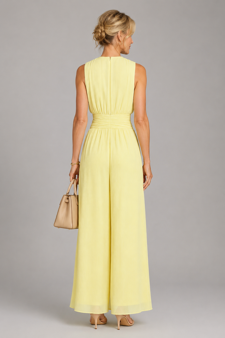 Golden Flow Jumpsuit
