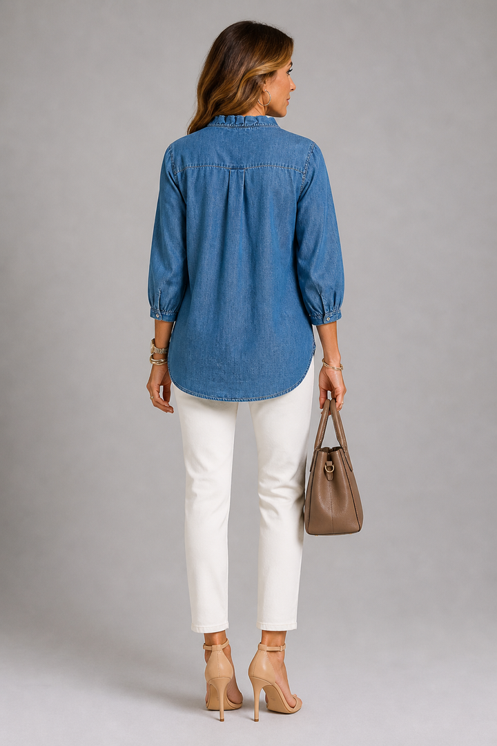 Denim Grace Blouse