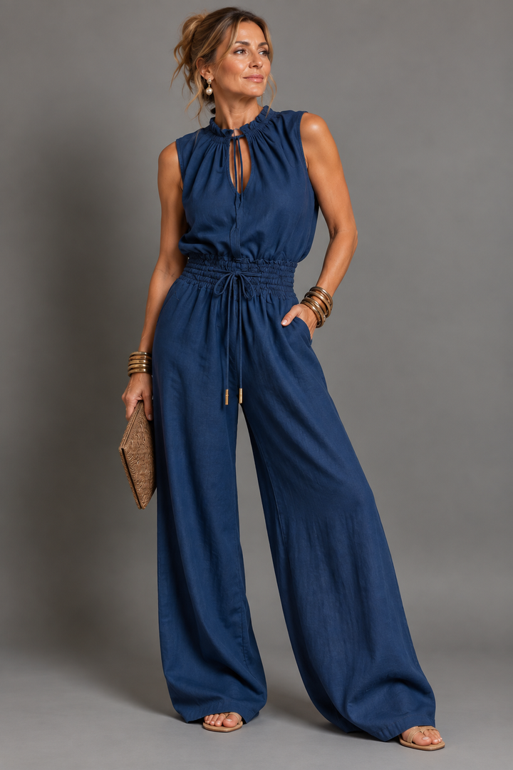Jette Mouwloze Jumpsuit